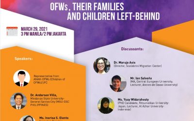 Global Pandemic Crisis and Its Impact to Migrant Workers in Asia: OFWs, Their Families and Children Left-Behind